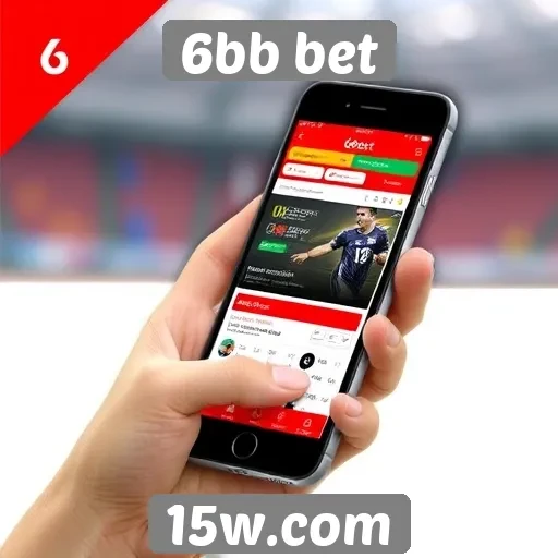Funcionalidade do aplicativo móvel do 6bb bet