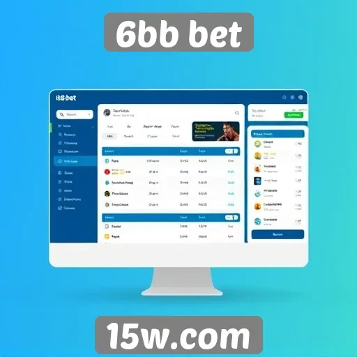 Análise da interface do usuário do site 6bb bet